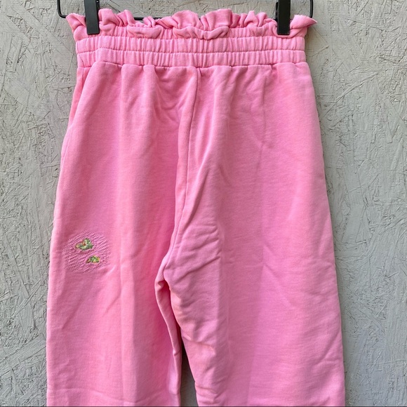 NWT LoveShackFancy Distressed Hand Dyed Mirabella Jogger Pants S - Picture 5 of 8